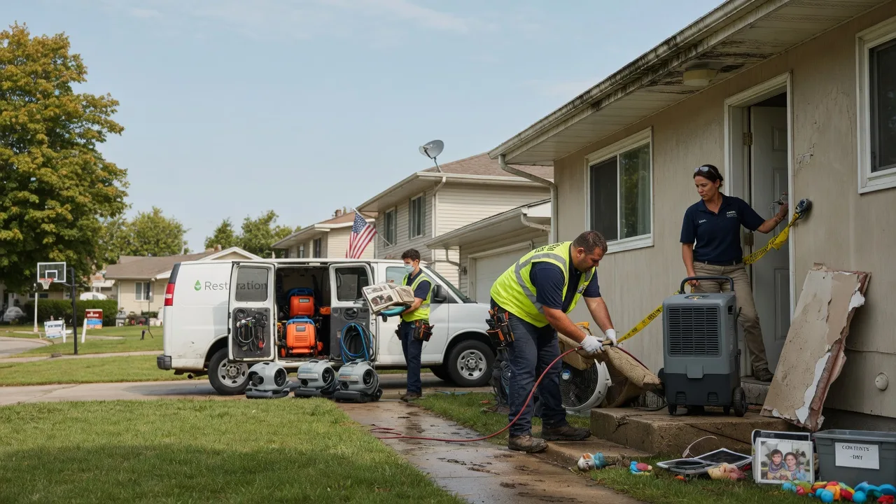 Water Damage Restoration in Andover, MN near me